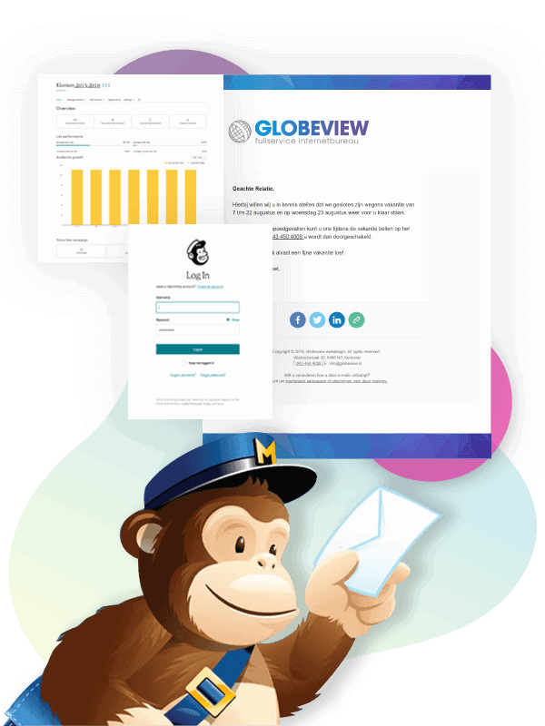 Mailchimp nieuwsbrief