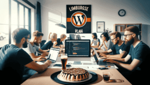 Wordpress specialisten eten Limburgse vlaai en Maastricht bier.